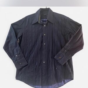 Ted Baker Navy Button-Down Shirt